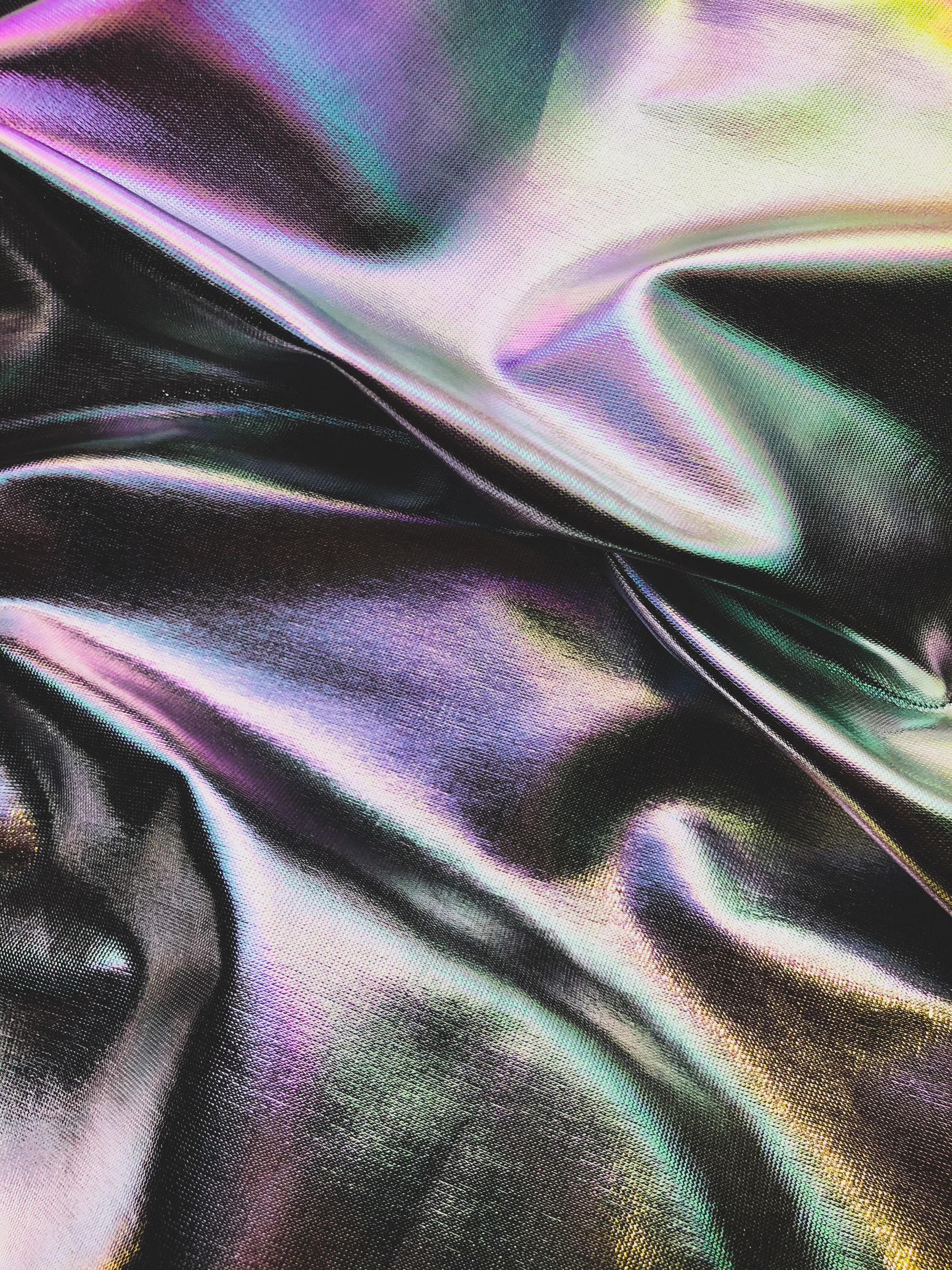 Shiny Silky Crumpled Texture 